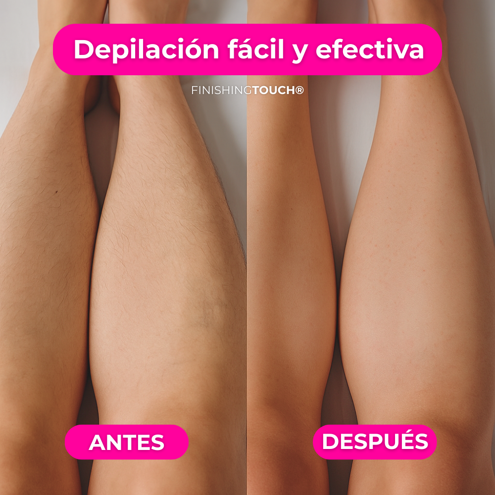 FINISHING TOUCH® | Depiladora laser corporal rápida e indolora ✨ + Depiladora facial de REGALO!