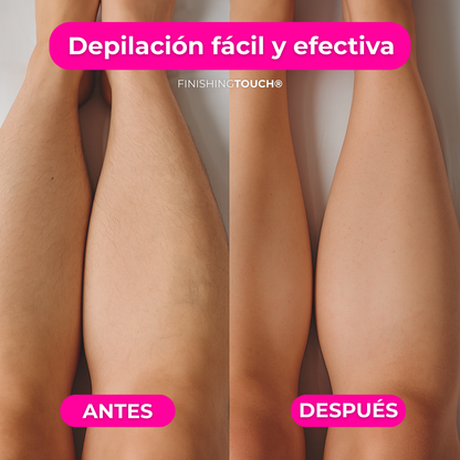 FINISHING TOUCH® | Depiladora laser corporal rápida e indolora ✨ + Depiladora facial de REGALO!